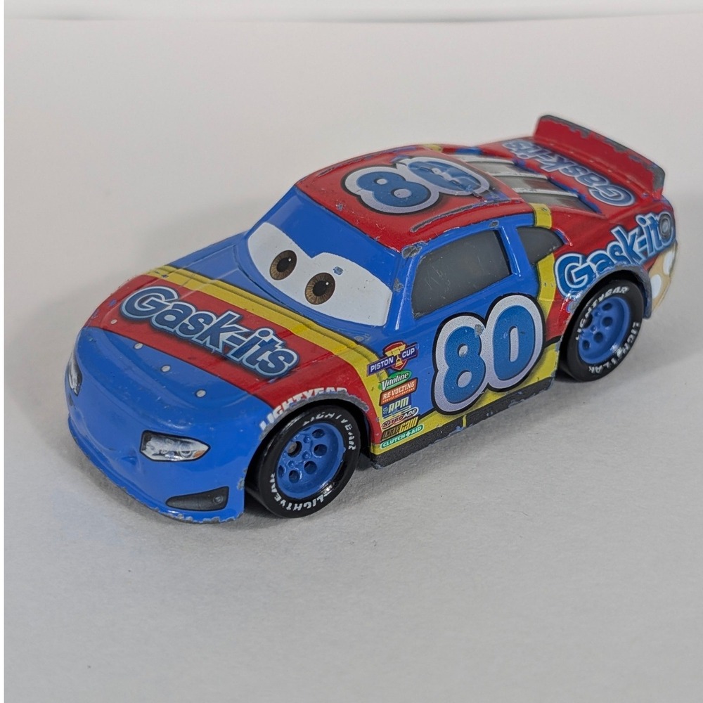 Disney Pixar Cars Mattel Sage VanDerSpin Gask-its No 80 Diecast Car